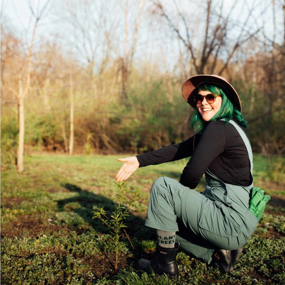 Duluth Trading Heirloom Gardening Overalls - Women’s XXS x 29 Green - Picture 2 of 8